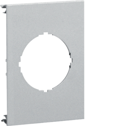 Hager L93007035, Pre-cut lid 1gang,BR70170,light grey, 4012740878319