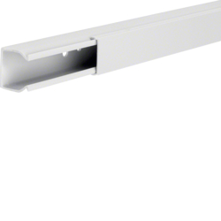Hager LF2502509010, Trunking from PVC LF 25x25mm pure white, 4012740878319