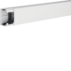 Hager LF4006009010, Trunking from PVC LF 40x60mm pure white, 4012740878319