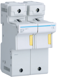 Hager LR712, Fuse carrier 1P+N 125A L58 4M, 3250614186110