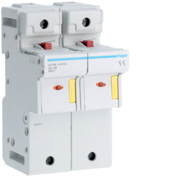 Hager LS702, Fuse carrier 2P 125A L58 acc. 4M, 3250614197024