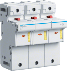 Hager LS703, Fuse carrier 3P 125A L58 acc. 6M, 3250614197031
