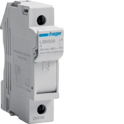 Hager LSN509, Fuse carrier 1N 32A 690V L38 1M, 3250614120114