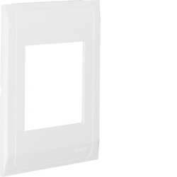 Hager Frontplate 1gang, Q60,BRA/H70132, pw