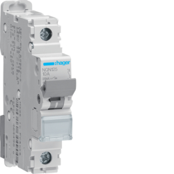 Hager NQN125, MCB 1P 25kA B-25A 1M, 3250614645488