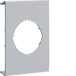 Hager Pre-cut lid 1gang,BRH 70132,light garey