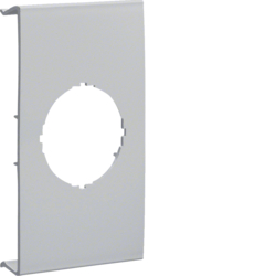 Hager Pre-cut lid 1gang,BRH 70172,light graey