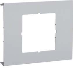 Hager R 6461      Grey 7035  Pre-cut lid 1gang