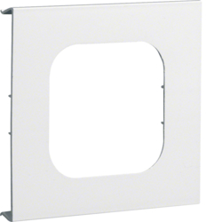 Hager Pre-cut lid,1-gang,BRH 70172 tw