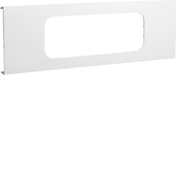 Hager Pre-cut lid 3gang, BRH 70172, pure white