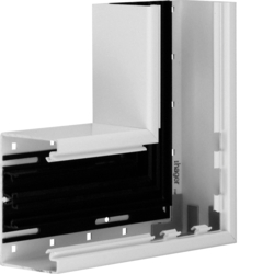 Hager Flat corner,PVC,BR85130,grey