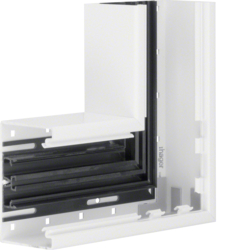 Hager Flat corner,PVC,BR85130,pure white
