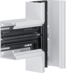 Hager T piece,PVC,BR85130,light grey