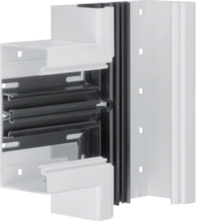 Hager T piece,PVC,BR85170,light grey