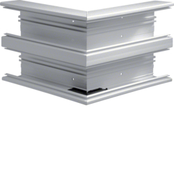 Hager External corner,PVC,BR70214,grey