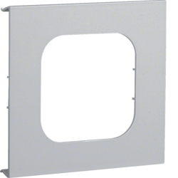 Hager XXXBlende 1-f,BRA/S,120,PVC,lichtgrau