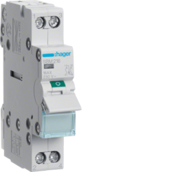 Hager SBM216, 2P 16A Switch , Ind. Light, 3250615511751