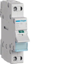 Hager SBN132, 1P 32A Switch, 3250615510129
