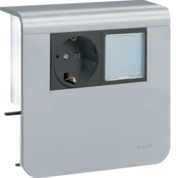 Hager Device bearer outlet/LED SL 20x55 decora