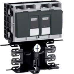 Hager acc.box SL20080 2 x Cat.6 black