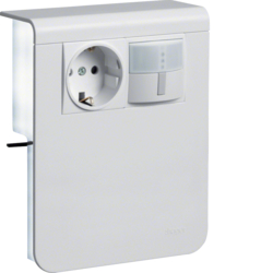 Hager Device bearer outlet/PIR SL 20x115 pure