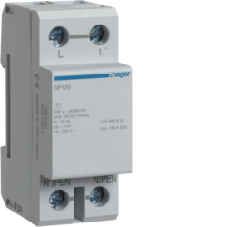 Hager SP120, SPD 1P monobloc 50kA, 3250615661203