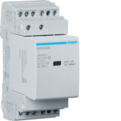 Hager SPC403N, SPD T3 3P+N 3kA, 3250615514943