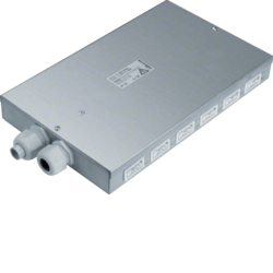 Hager consolidation point power WI12 sock. wh