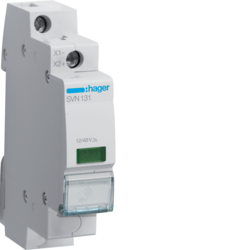 Hager SVN131, Green Indicator light 12/48V, 3250615721730