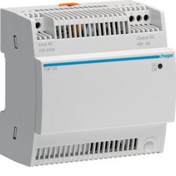 Hager TGF120, POE Switch power supply, 3250615879752
