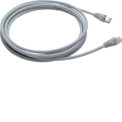 Hager TN713, 4 RJ45 patch cables cat.6 S/FTP, 0.5m, 3250615947130