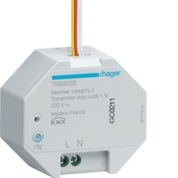 Hager TRB302B, Module 2 inputs FM 230V KNX, 3250615989284