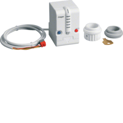Hager TX502, Valve actuator with temperature control, 3250616045026