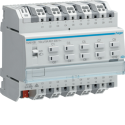 Hager TXA610B, OUTPUT 10 -FOLD 10A / NE, 3250616048812