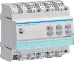 Hager TYA606E, Output 6 -fold 16A current monitoring, 3250616059917