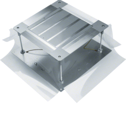 Hager floor box with floor plate size2 215-265