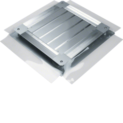 Hager floor box with floor plate size3 50-80