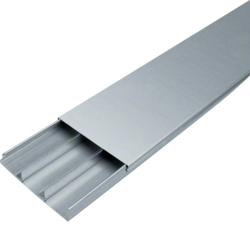Hager underfloor duct 190 x 28 mm 3-gang