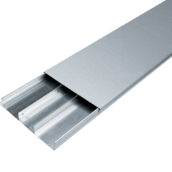 Hager underfloor duct 240 x 28 mm 3-gang