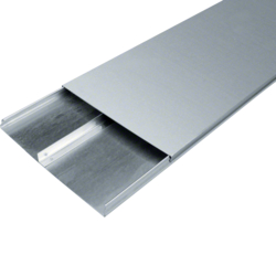 Hager underfloor duct 340 x 28 mm 2-gang