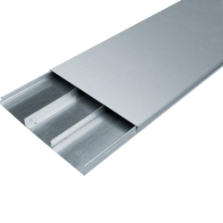 Hager underfloor duct 340 x 28 mm 3-gang