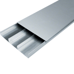 Hager underfloor duct 340 x 38 mm 3-gang