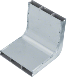 Hager riser bend underfloor duct 190x28 3-gang