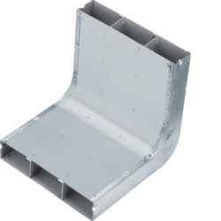 Hager riser bend underfloor duct 190x38 3-gang