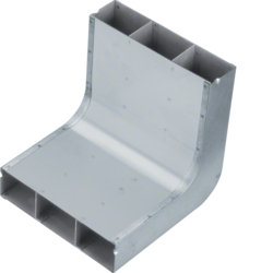 Hager riser bend underfloor duct 190x48 3-gang