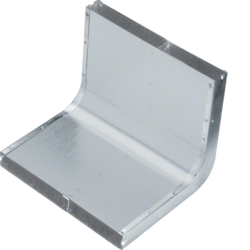 Hager riser bend underfloor duct 240x28 2-gang