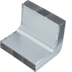 Hager riser bend underfloor duct 240x48 3-gang