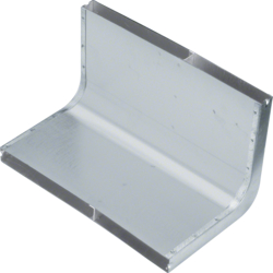 Hager riser bend underfloor duct 340x28 2-gang