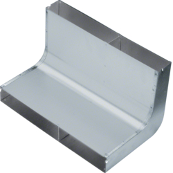 Hager riser bend underfloor duct 340x48 2-gang