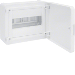 Hager VS108PD, Sm.distr,golf,surface,8M, wh door, 3250616592957